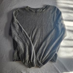 Gray PULLOVER SWEATEr